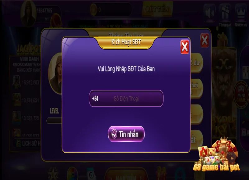 Khách hàng cần sở hữu cho mình một tài khoản game ở nhà cái